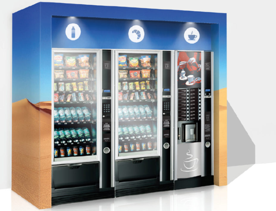 Automatenkonzepte: Automatenstationen und Automatenstraßen: Kaffeeautomaten und Vending Automaten: Verkaufsautomaten und Warenautomaten