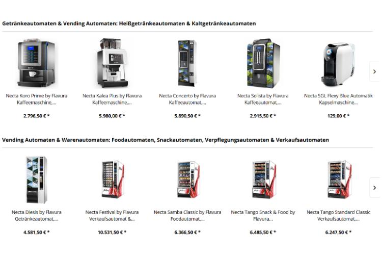 Neue Vending Automaten by Flavura