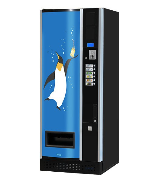 SandenVendo B&C Design Eco Schachtautomat Getränkeautomat by Flavura: Verkaufsautomat, Warenautomat