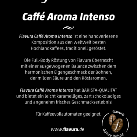 Flavura Kaffee-Caffè Aroma intenso